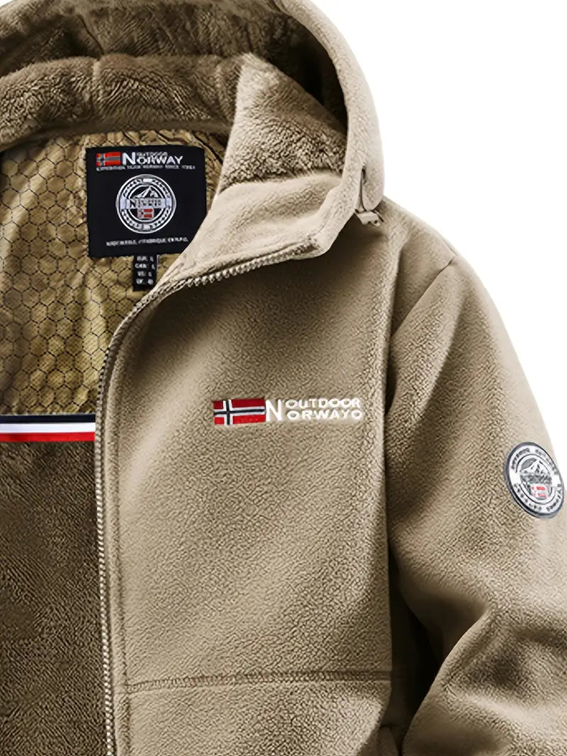 Nathaniel | Abrigo de invierno de forro polar térmico