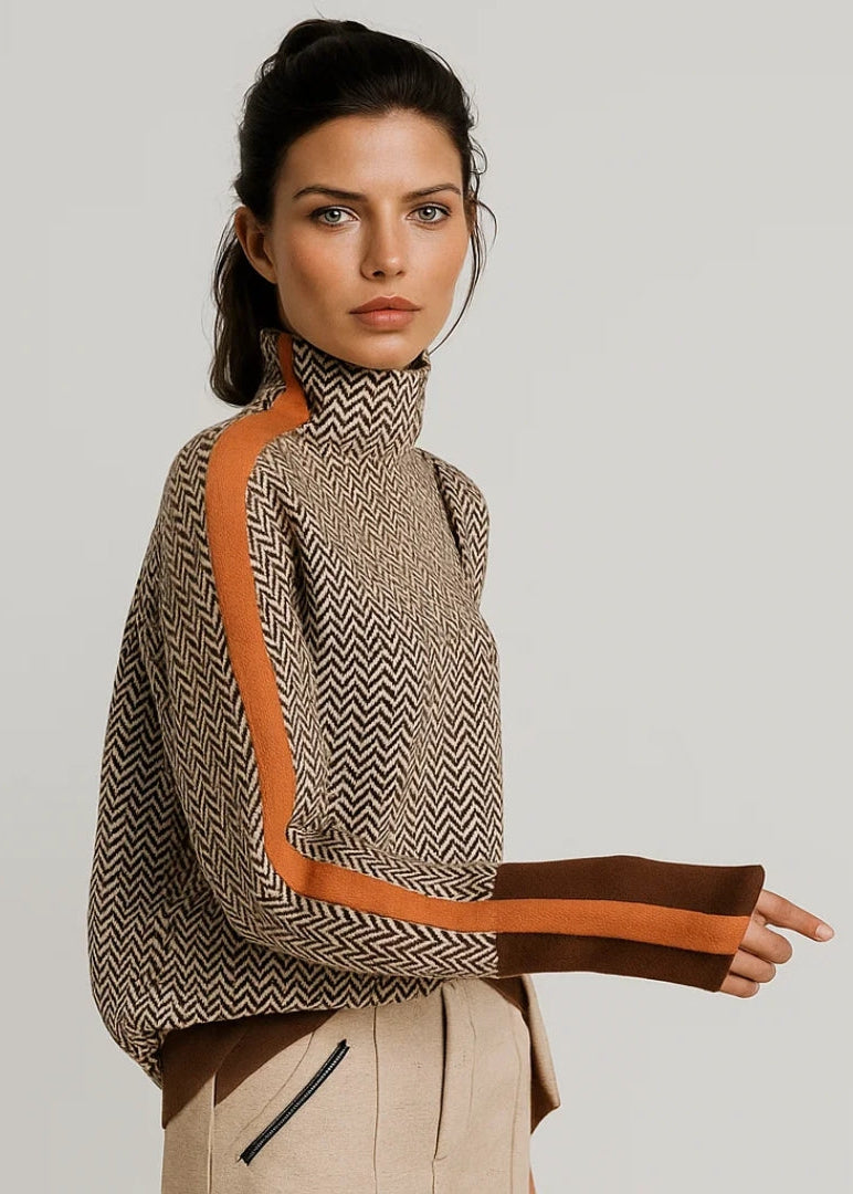 Elin | Suéter de cuello alto