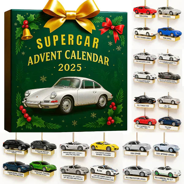 Calendario de Adviento de Coches Clásicos | Edición Limitada Navidad 2025