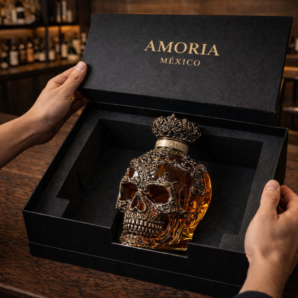 Botella de Whisky Calavera | Edición Limitada