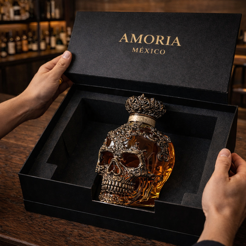Botella de Whisky Calavera | Edición Limitada
