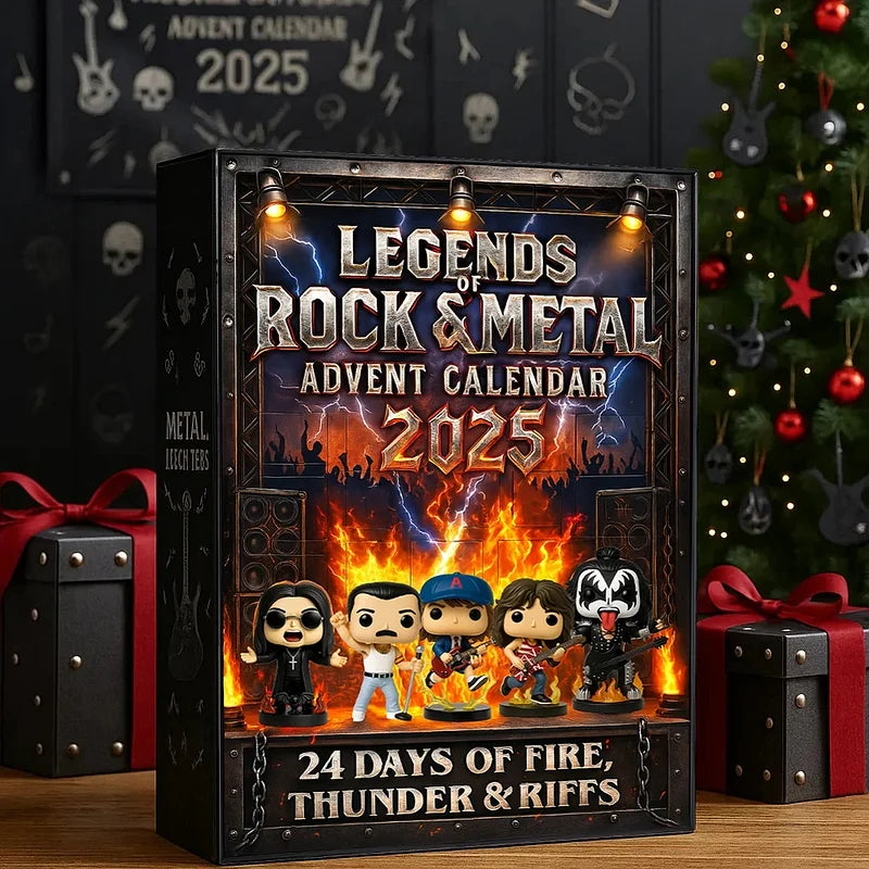 Calendario de Adviento Leyendas del Rock 2025