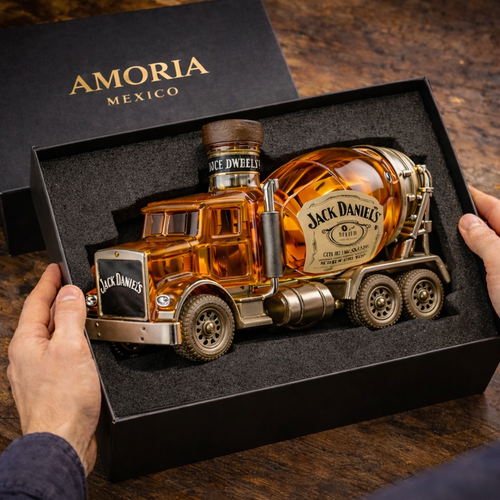 Botella de Whisky Camión JD | Edición Limitada