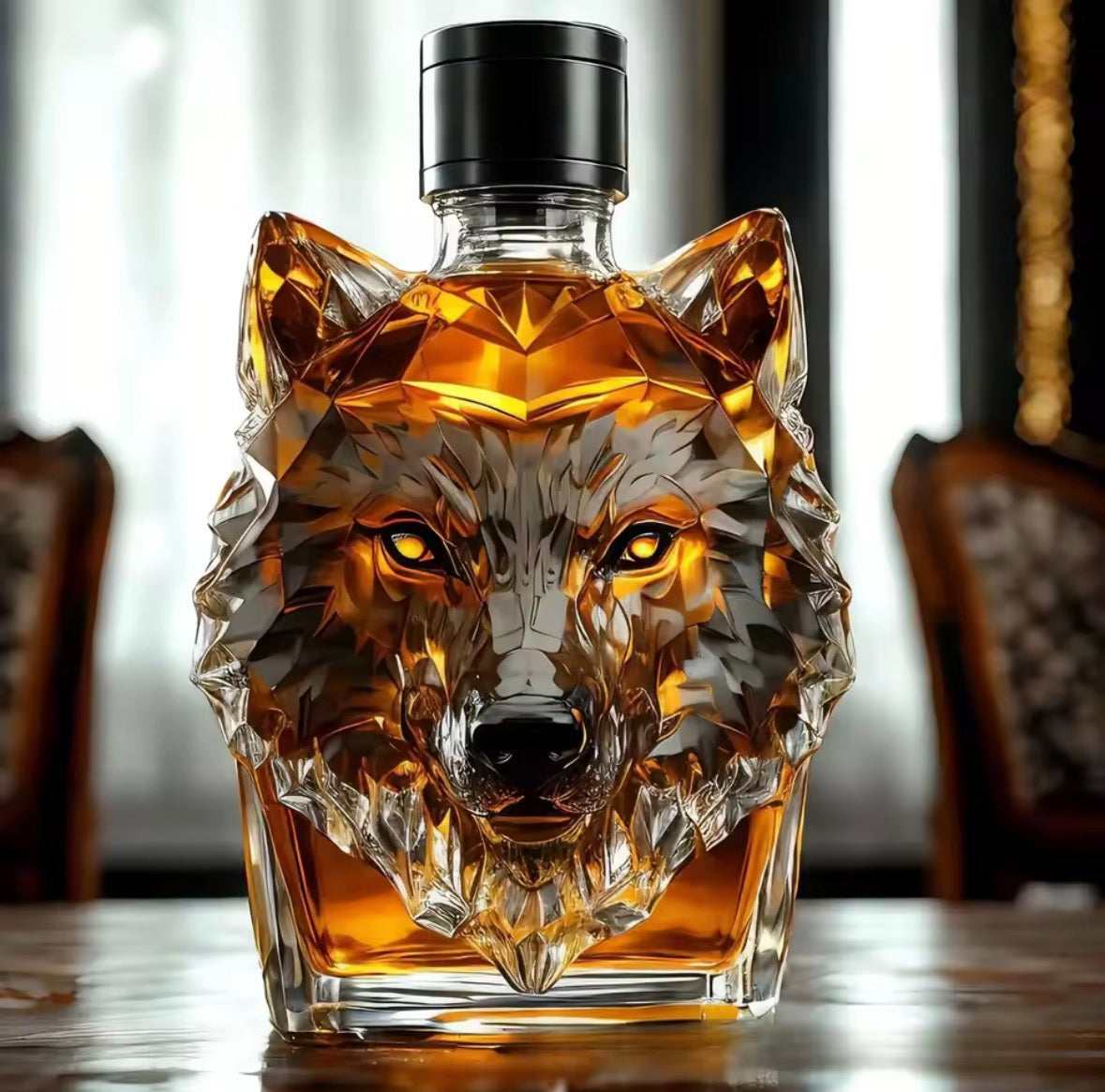 Botella de Whisky Lobo | Edición Limitada