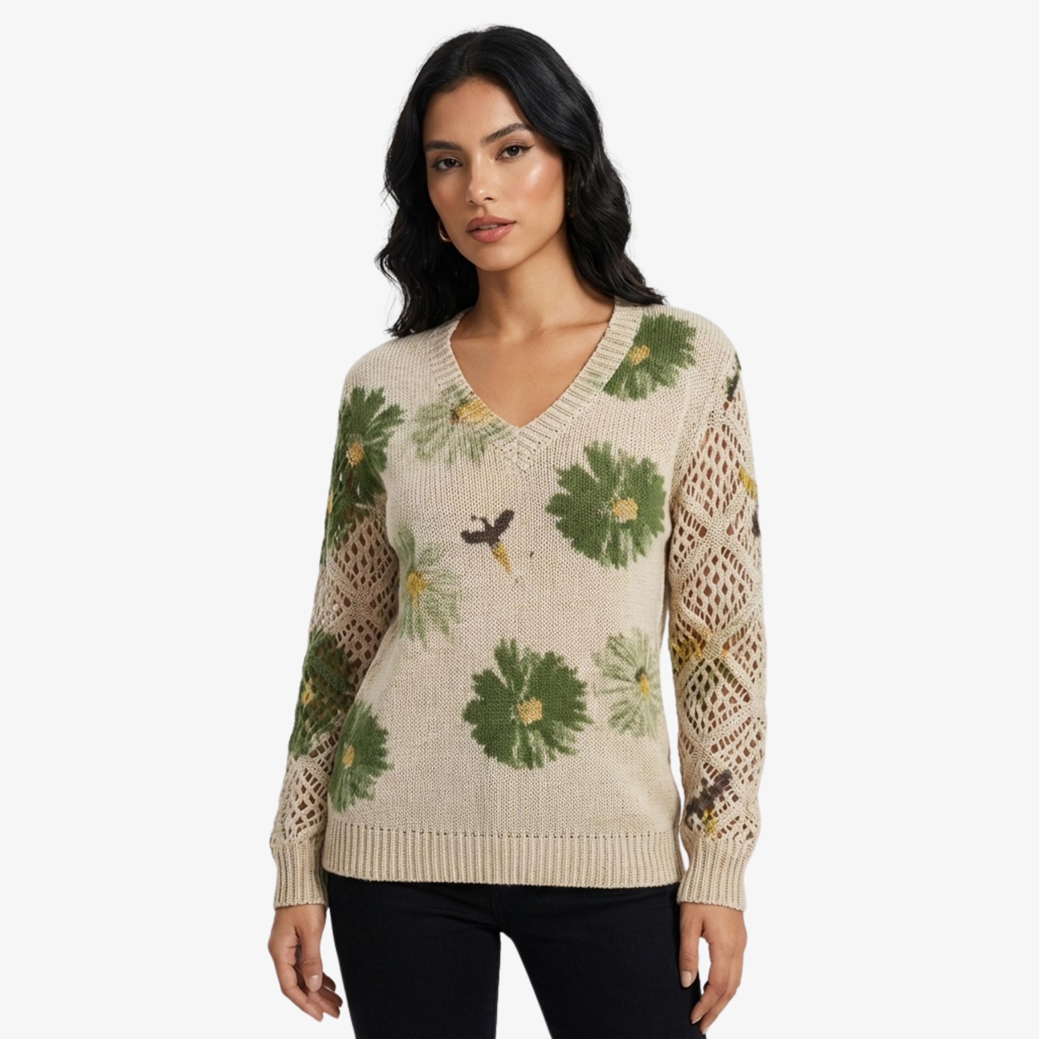 FLORES | JERSEY ESTAMPADO