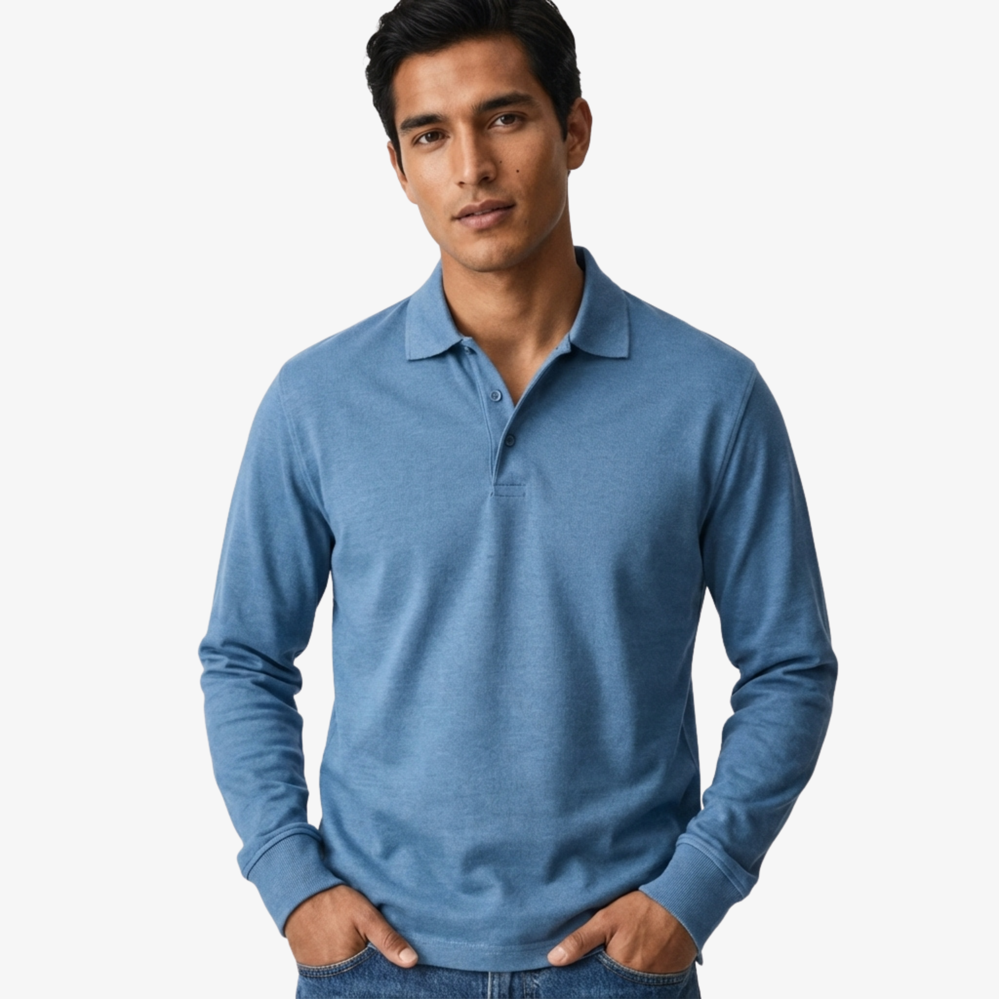 KOELMAN | POLO LUXE CON MANGAS LARGAS