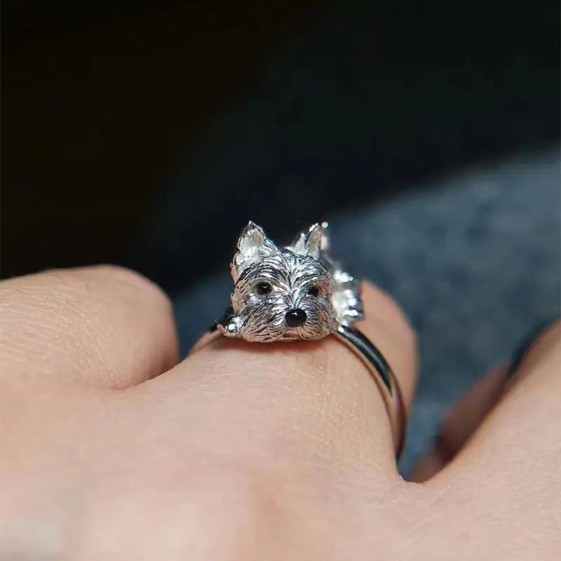 Anillo Ajustable Tobby | Amor por tu Perro