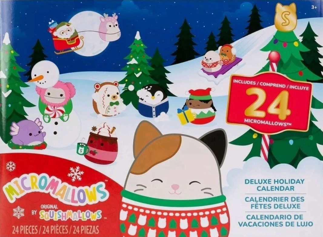 Calendario de Adviento Micromallow de Squishmallows