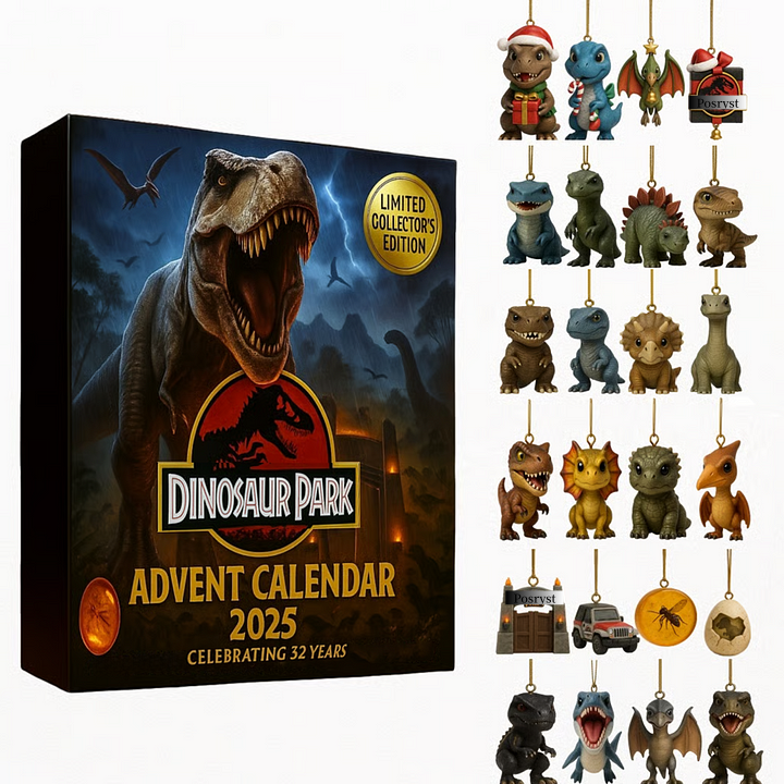 Calendario de Adviento del 32º Aniversario del Parque de los Dinosaurios 2025