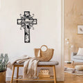 BlessedCross – Cruz metálica de pared «Blessed»