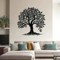 Roots & Rise – Decoración metálica para pared «Árbol de la vida»