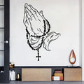 Orantis – Adhesivo decorativo para pared «Manos en oración»