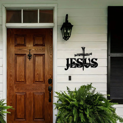 VeritasCross – Cruz de pared «El camino, la verdad y la vida»